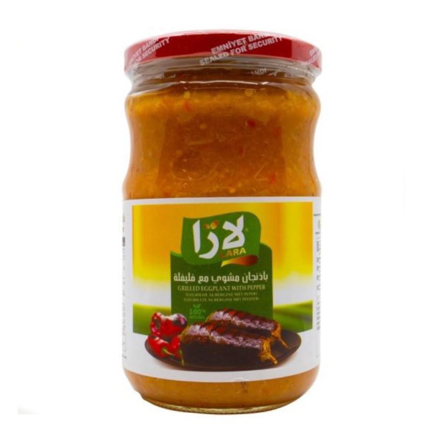 Lara Gegrilt aubergine+paprika(Gemalen)12x610g