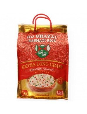 Do Ghazal Basmati Reis Rot 4X5 Kg