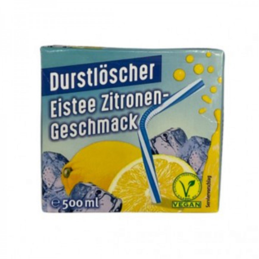 Durstlöscher Eistee Zitrone 12x500 ml