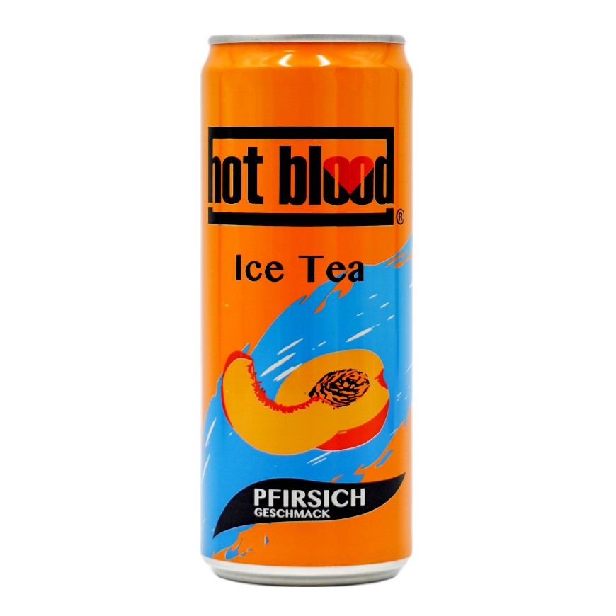 Hot Blood ice tea pfirsch mit 24x0,33ml