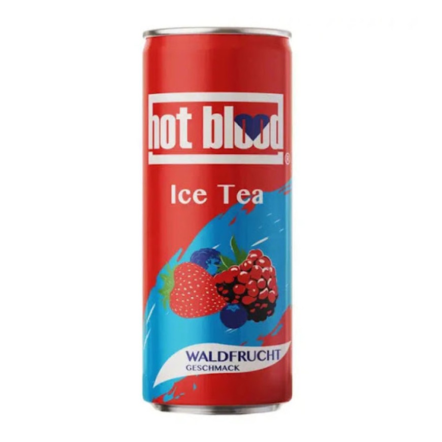 Hot Blood Ice tea Waldfrucht 24x0.33ml