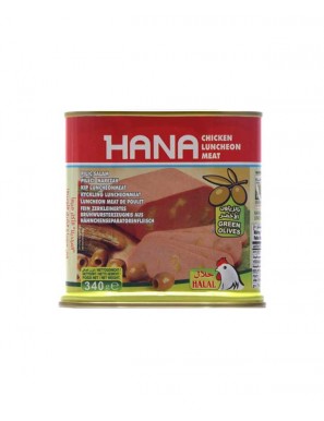 Hana hähnchen Mortadella Oliven 24X340 Gr