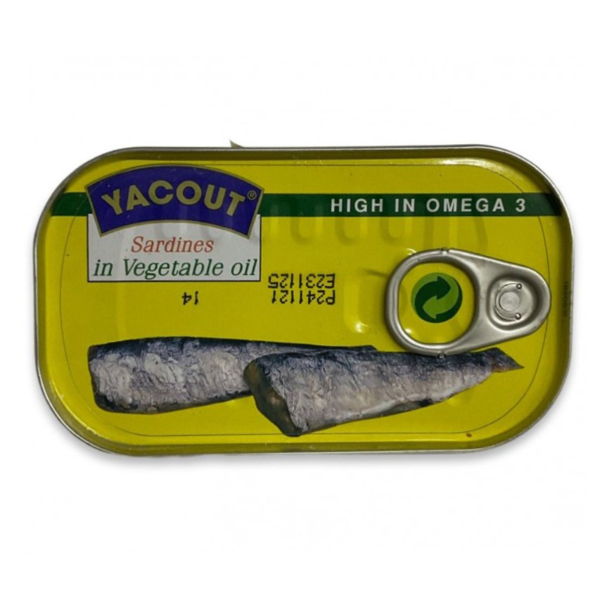 Yacout Sardin 50x125g