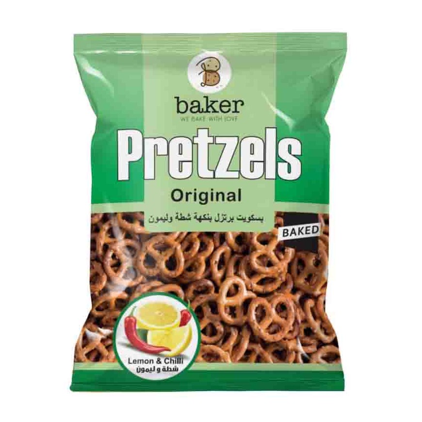 Baker Pretzel-Chilli und Lemon 12x250g