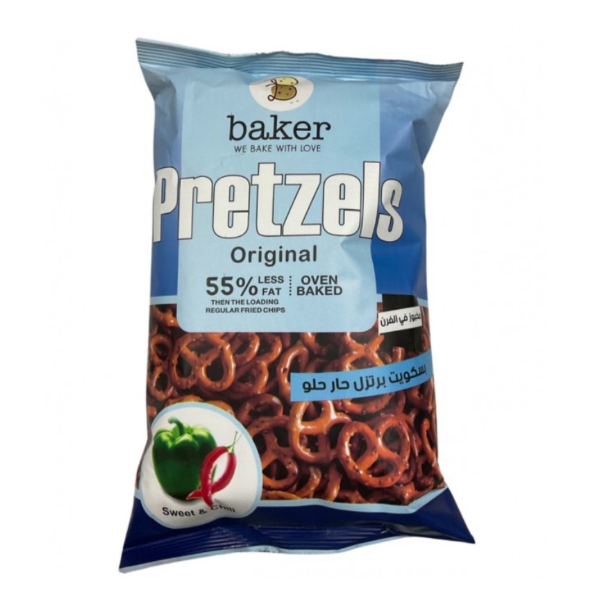 Baker Pretzel-Hot und Sweet 12x250g