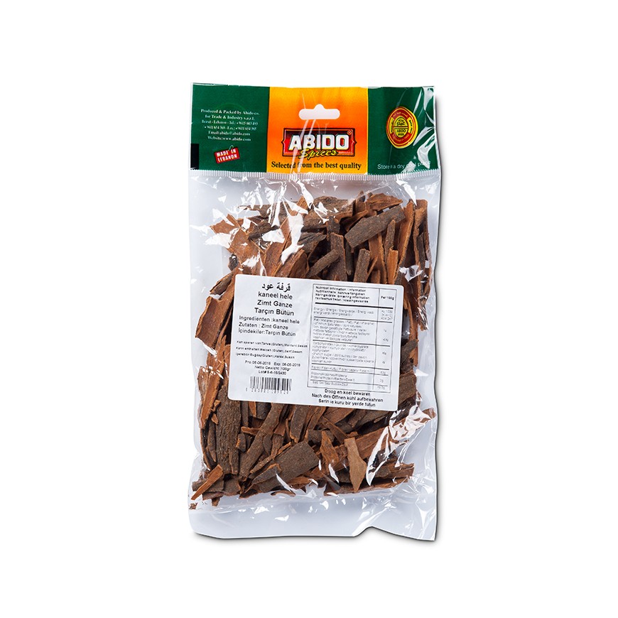 Abido Zimt stangen 50X100 Gr