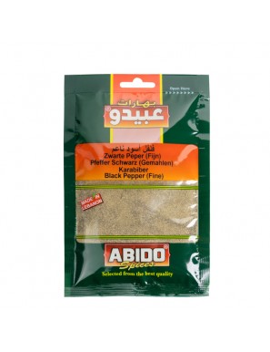 Abido schwarzer Pfeffer Fein 10X50 Gr