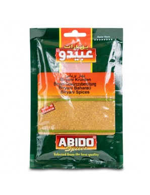 Abido Biryani Gewürze 10X50 Gr