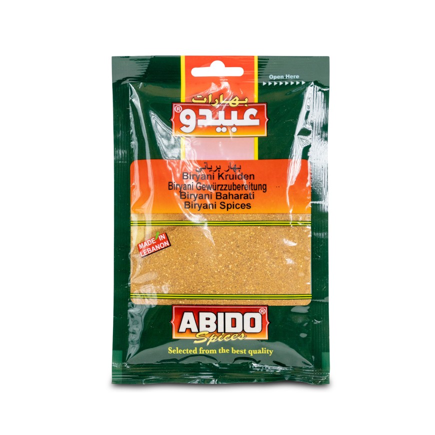 Abido Biryani Gewürze 10X50 Gr