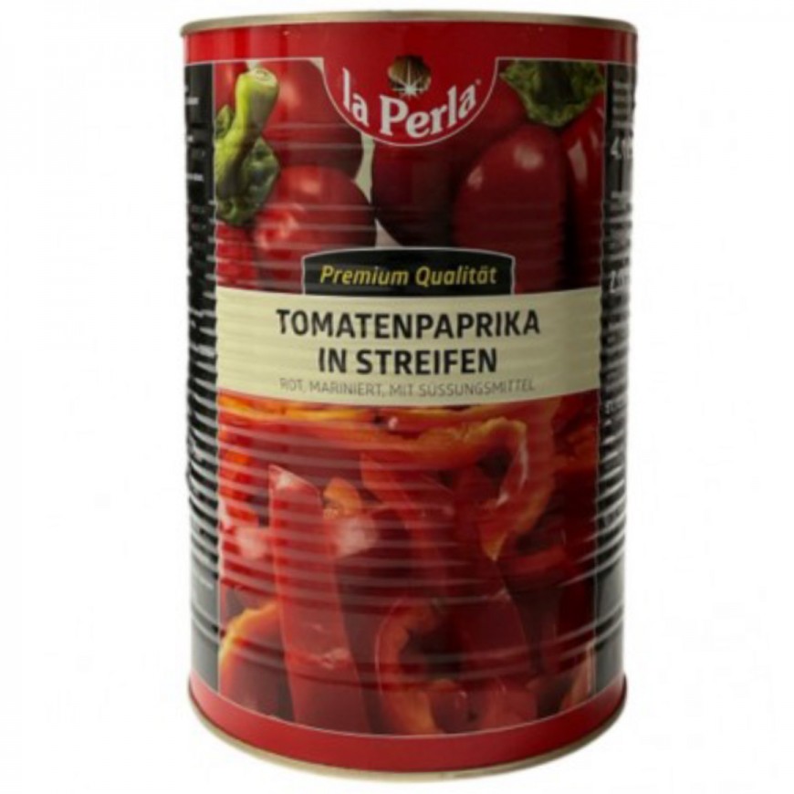 La Perla Tomaten paprika rot in streifen 4100g