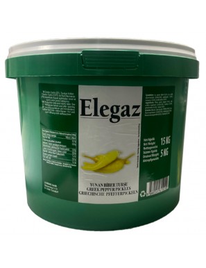 Elegaz Griechischer Peperoni-Eimer 15kg