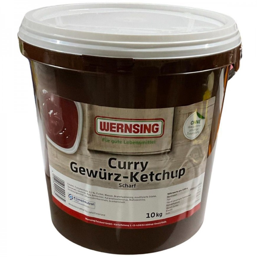 Wernsing Curry  Ketchup scharf 10 kg