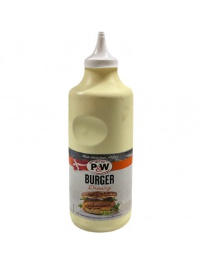 P&W Burger dressing 900g