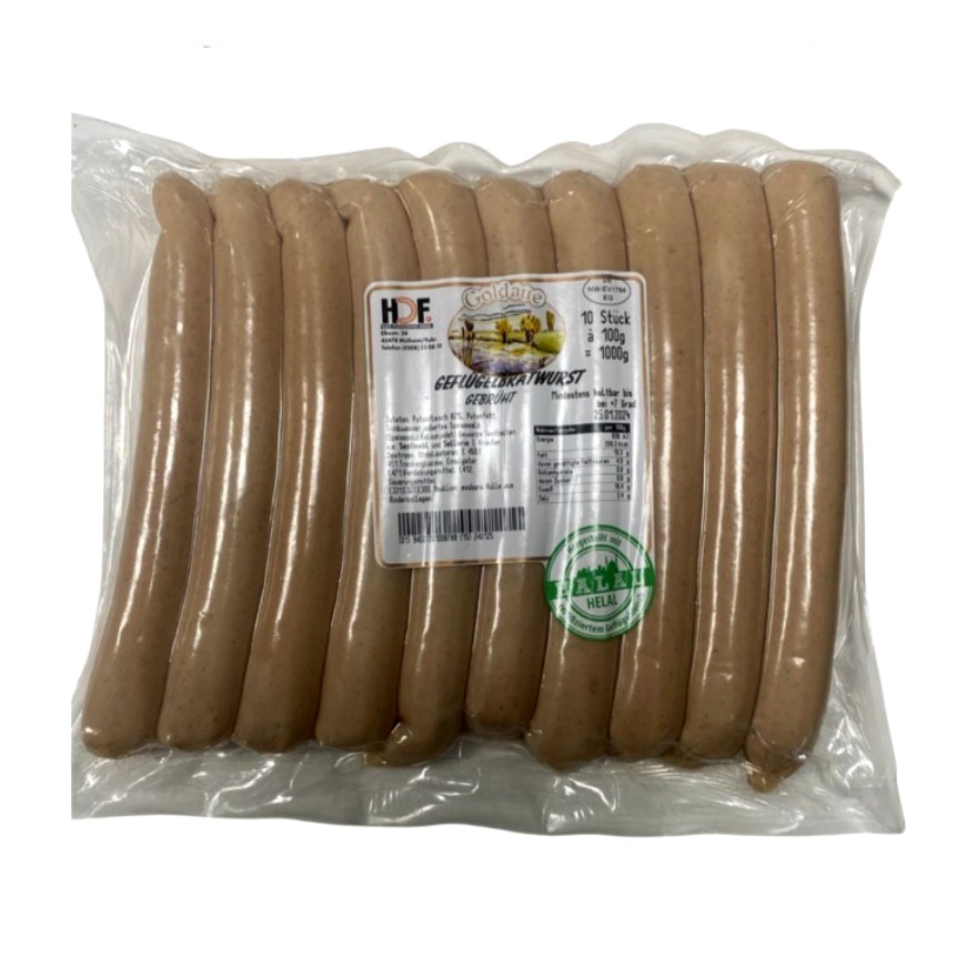 Bratwurst Geflügel 10x100g