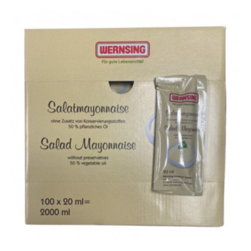 Wernsing Salat Mayonnaise 100x20ml