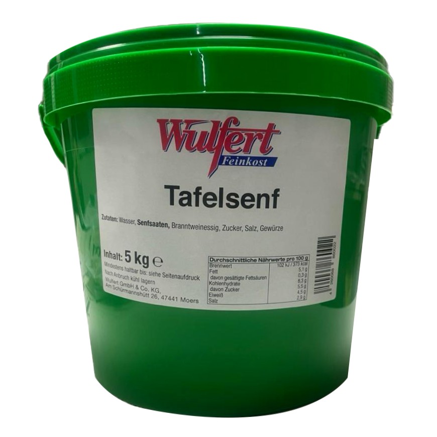 Wulfert Tafelsenf 5kg