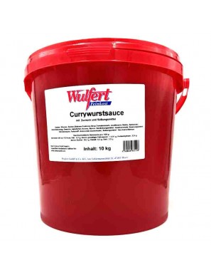 Wulfert Curry wurst sauce Eimer 10 kg