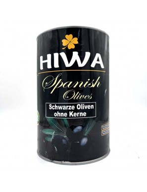 HIWA Schwarze Oliven ohne Stein Dose 4250ml