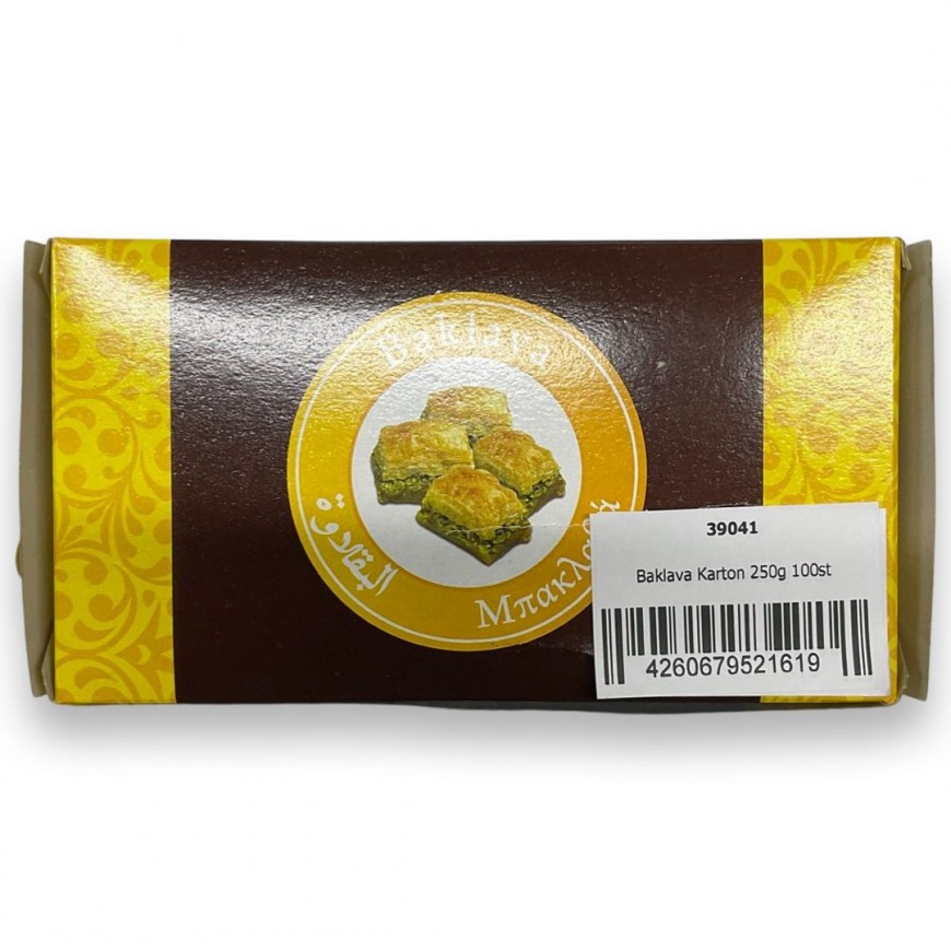 Baklava Karton 250g 100st