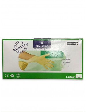 Latex Handschuhe (L) 100 St