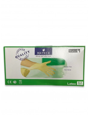 Latex Handschuhe (M)Weis  10x100 St