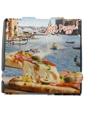 Pizza Karton Braun (22x22x4cm)x100St