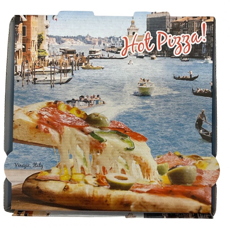 Pizza Karton Braun (22x22x4cm)x100St