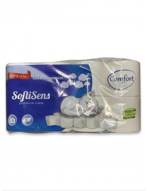 Toilettenpapier 3 lagig 8St