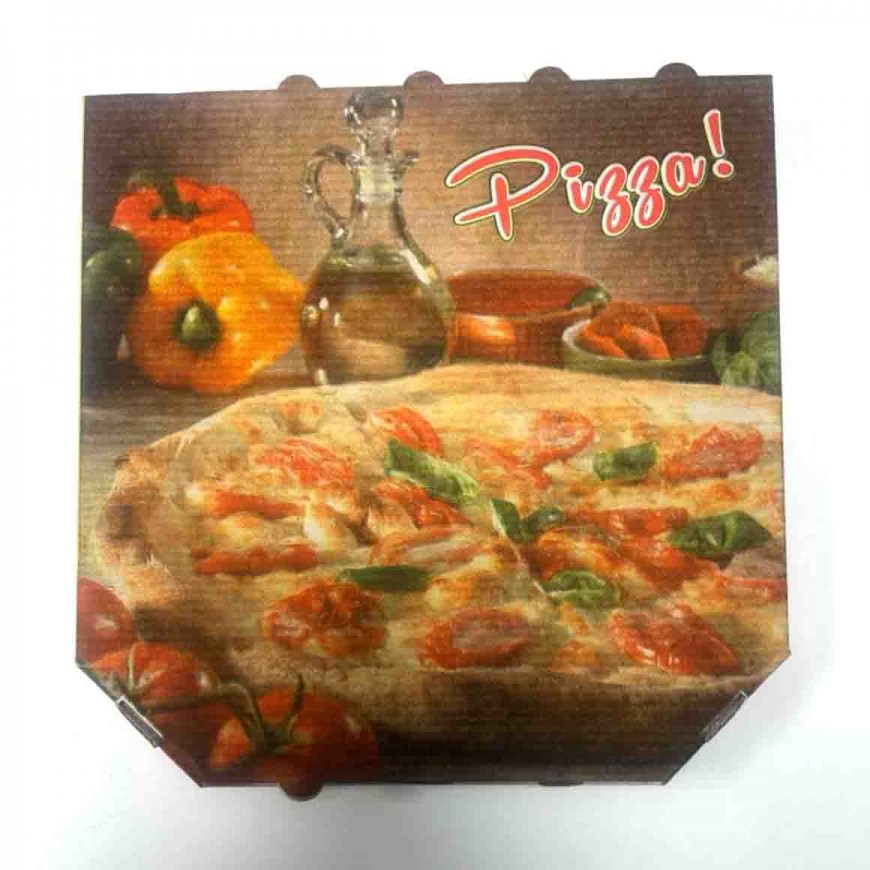 PIZZA BOX 29X29X3 TREVISO TOP PICCANTE