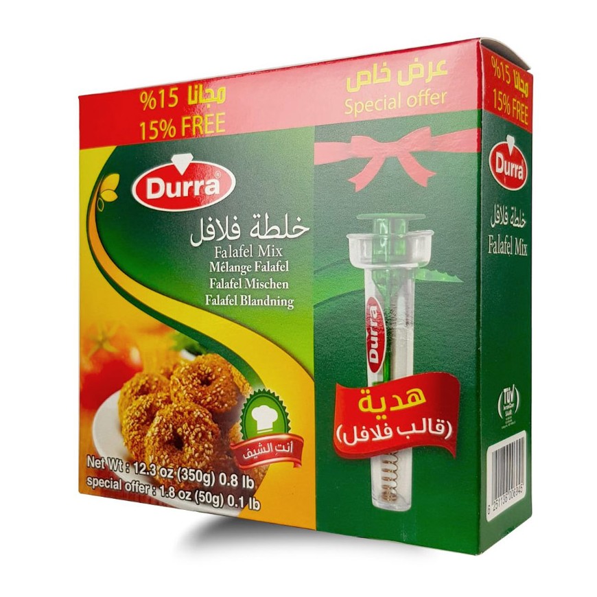 الدرة فلافل مع قالب 12X350 Gr