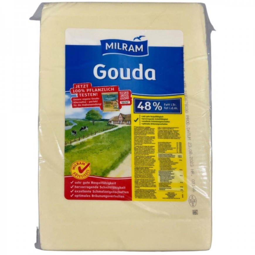 MILRAM Gouda Käse 48% 15 kg