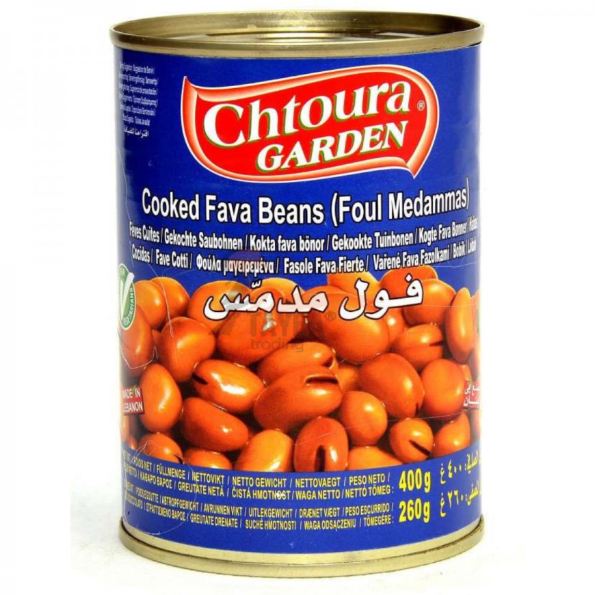 Chtoura Garden Bajela Saubohne 24X400 Gr