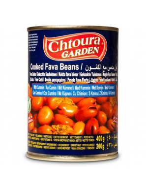 Chtoura Garden Saubohnen mit Kümmel 24X400 Gr