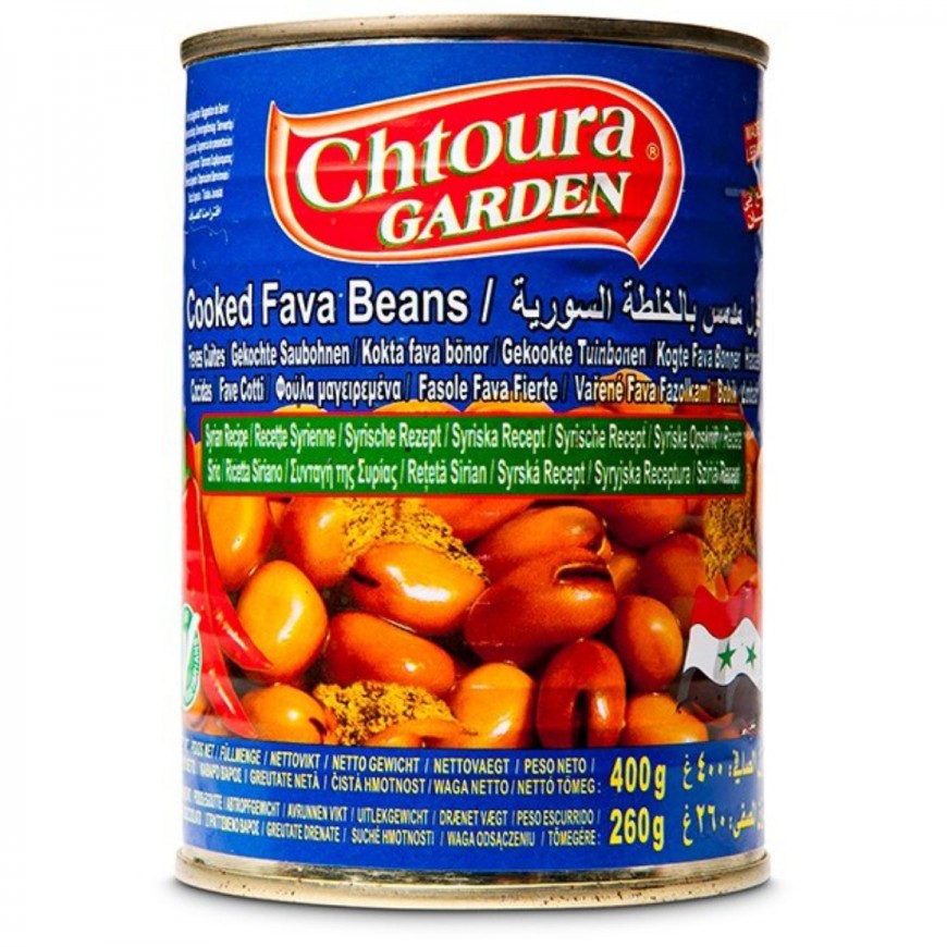 Chtoura Garden Saubohnen ( Syrisch ) 24X400 Gr