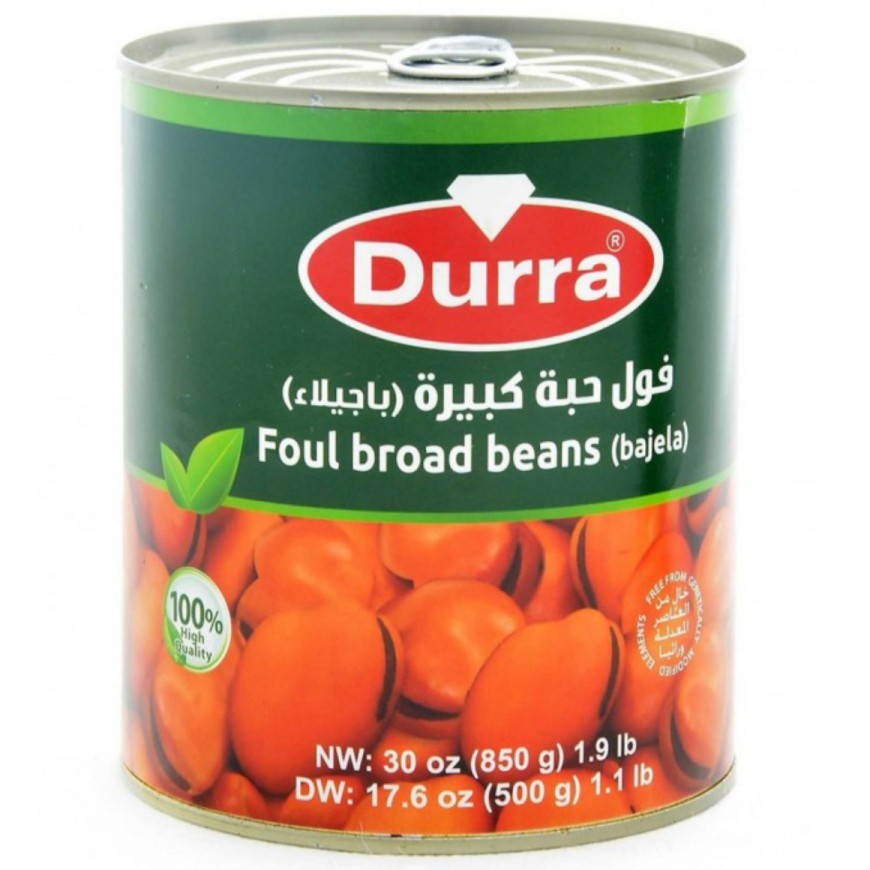 Durra Bajela Saubohnen 12X800 Gr