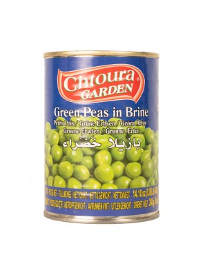 Chtoura Garden grüne Erbsen 24X400g