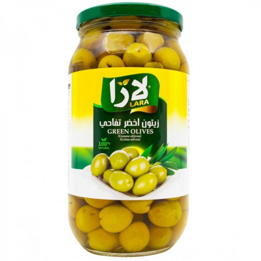 لارا زيتون أخضر تفاحي 12X650g