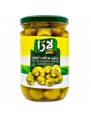 لارا زيتون محشي بليمون 12X375g