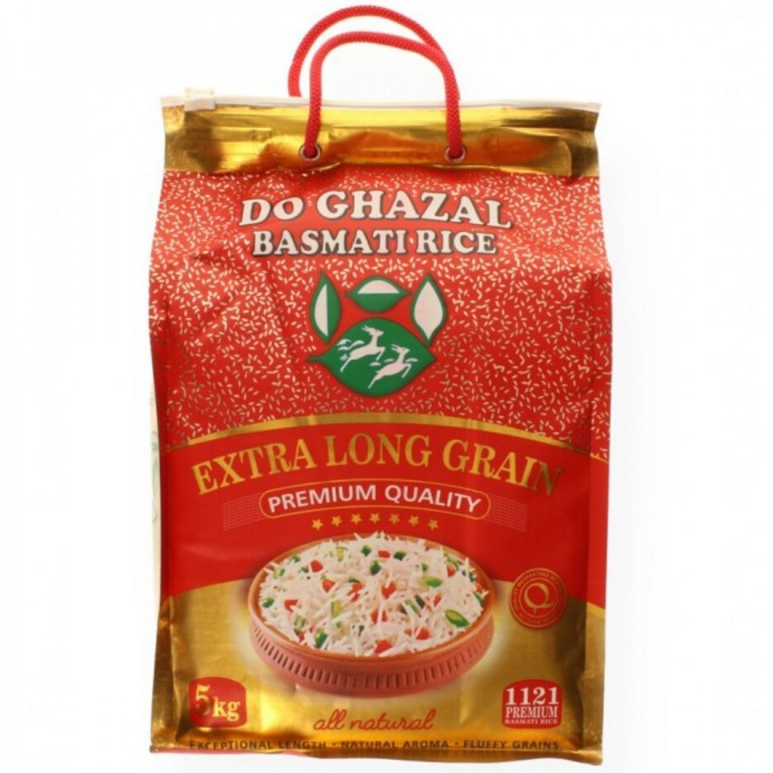 Do Ghazal Basmati Reis Rot 4X5 Kg