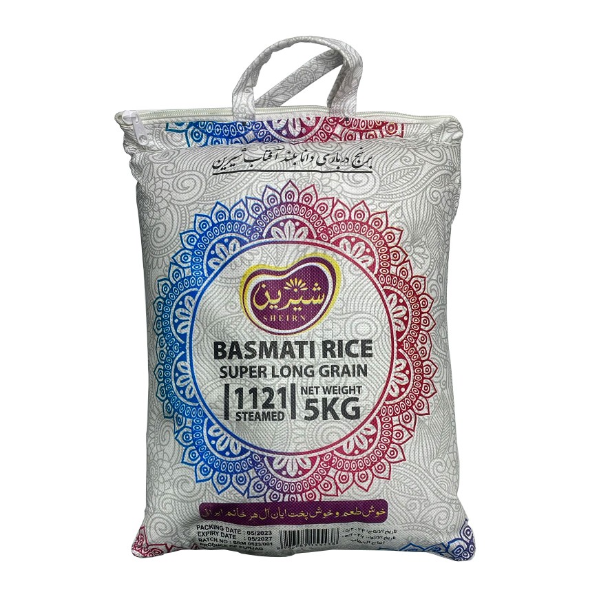 Shirin Basmati Rice+ free saffraan 4x5 kg