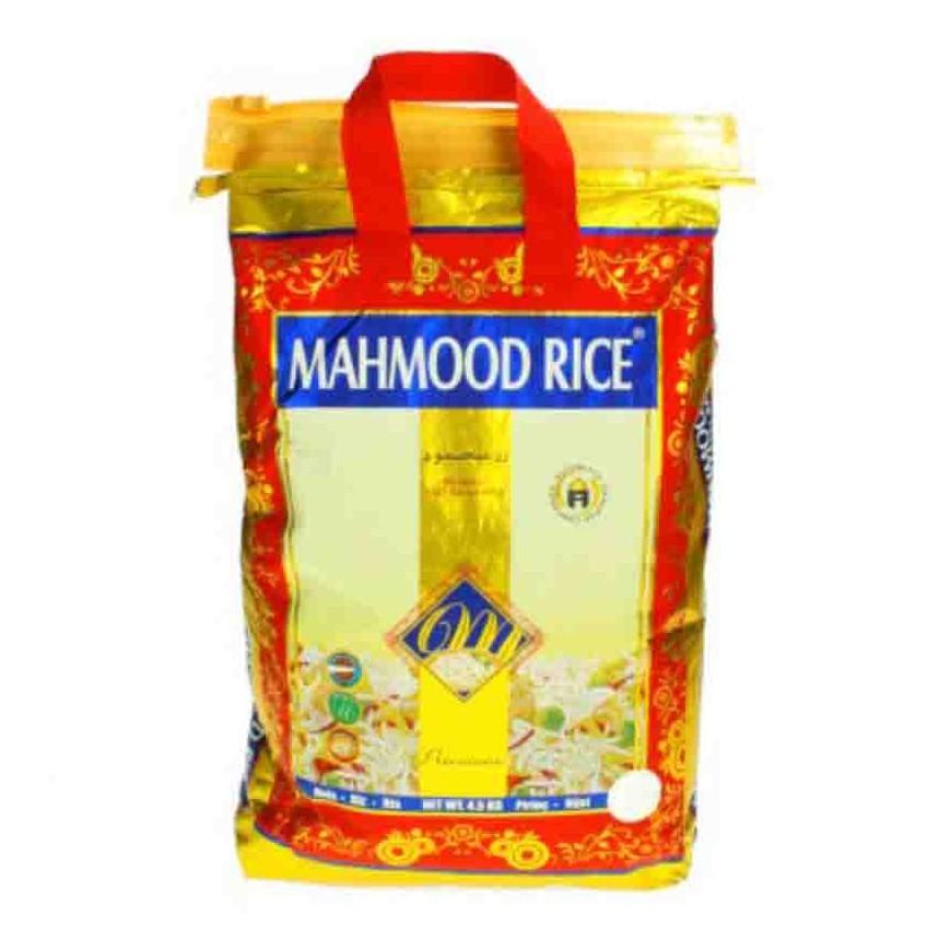 Mahmood Basmati Reis plastic 4X4.5 Kg