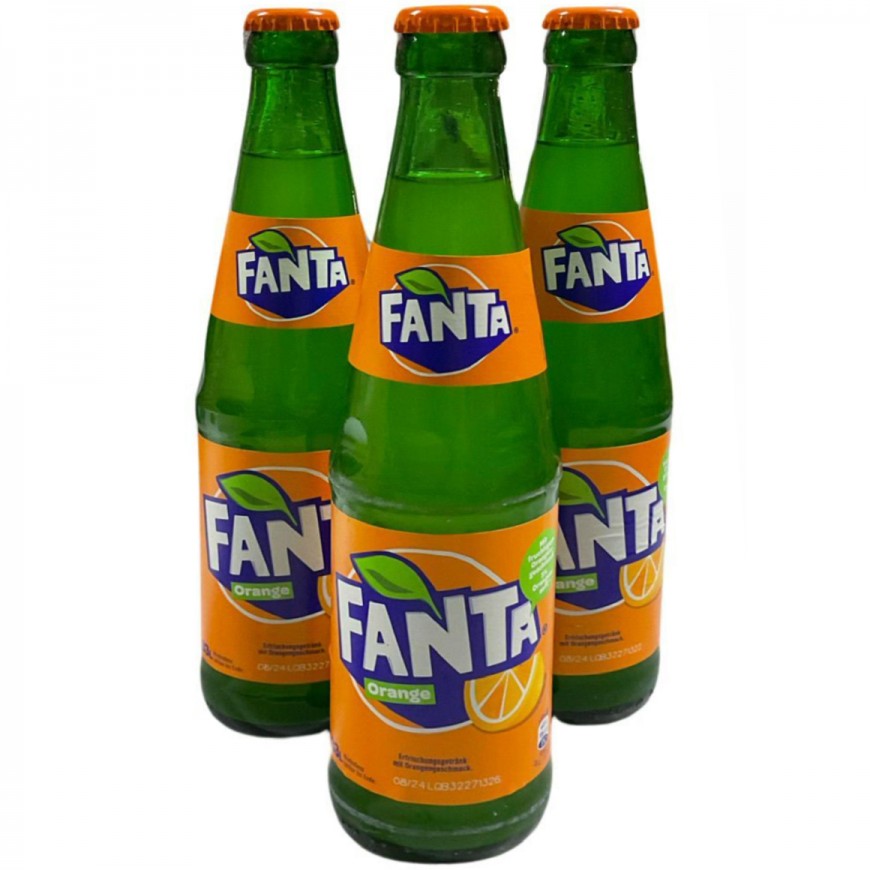 Fanta Orange Glas 24x0.33 l