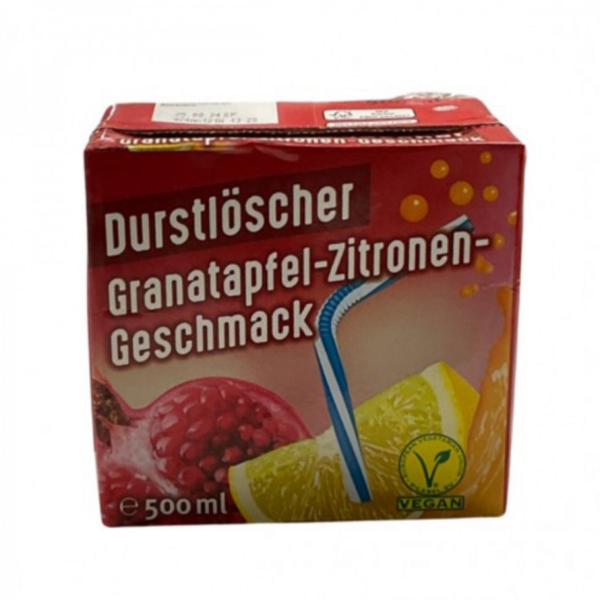 Durstlöcher Granatapfel  Zitrone 12x500 ml