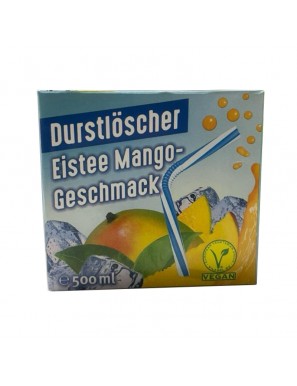 Durstlöcher Eistee Mango 12x500 ml