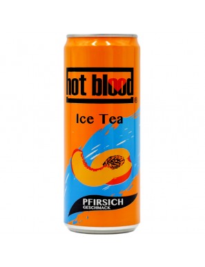 Hot Blood ice tea pfirsch mit 24x0,33ml