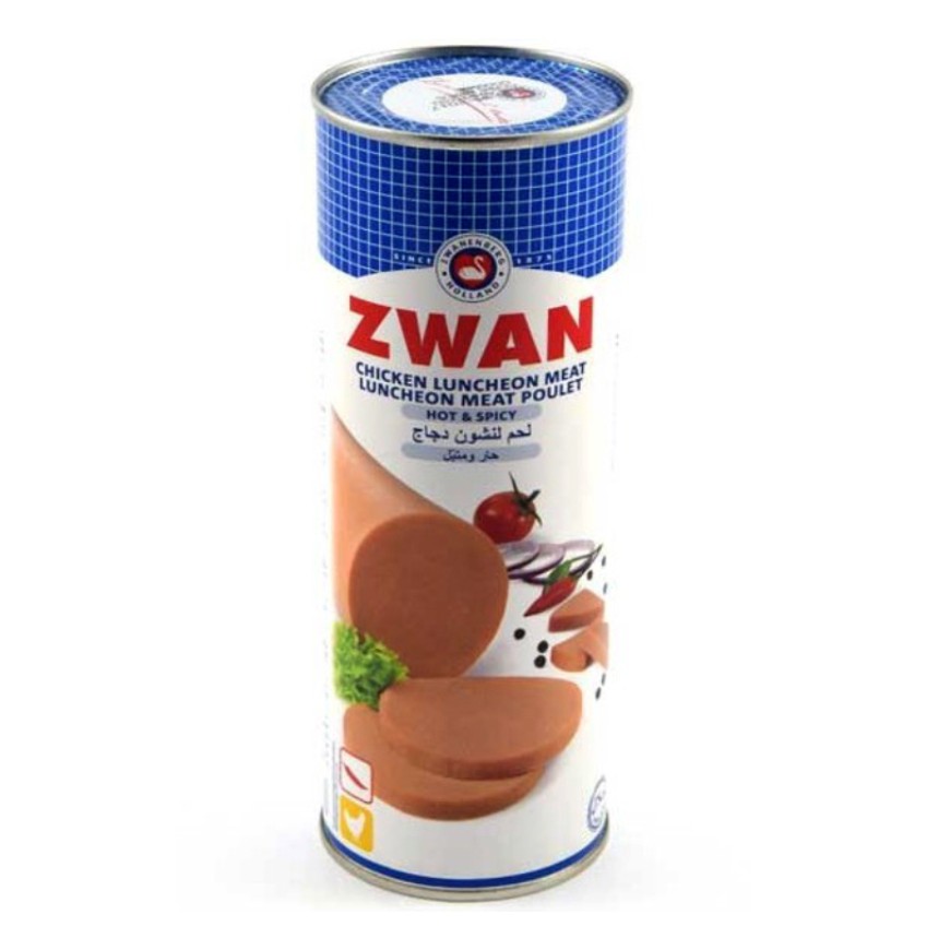 Zwan scharfe hähnchen Mortadella 12X850 Gr