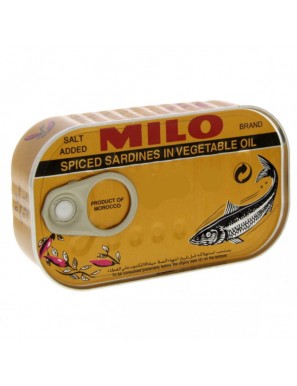 Melo scharf Sardine 50X125 Gr