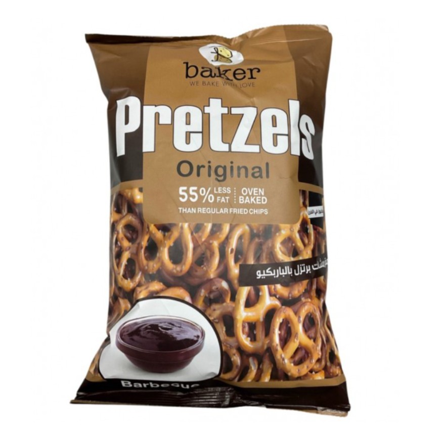 Baker Pretzel-Barbecue 12x250g