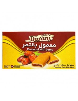 Divani Maamoul with date 18×250g