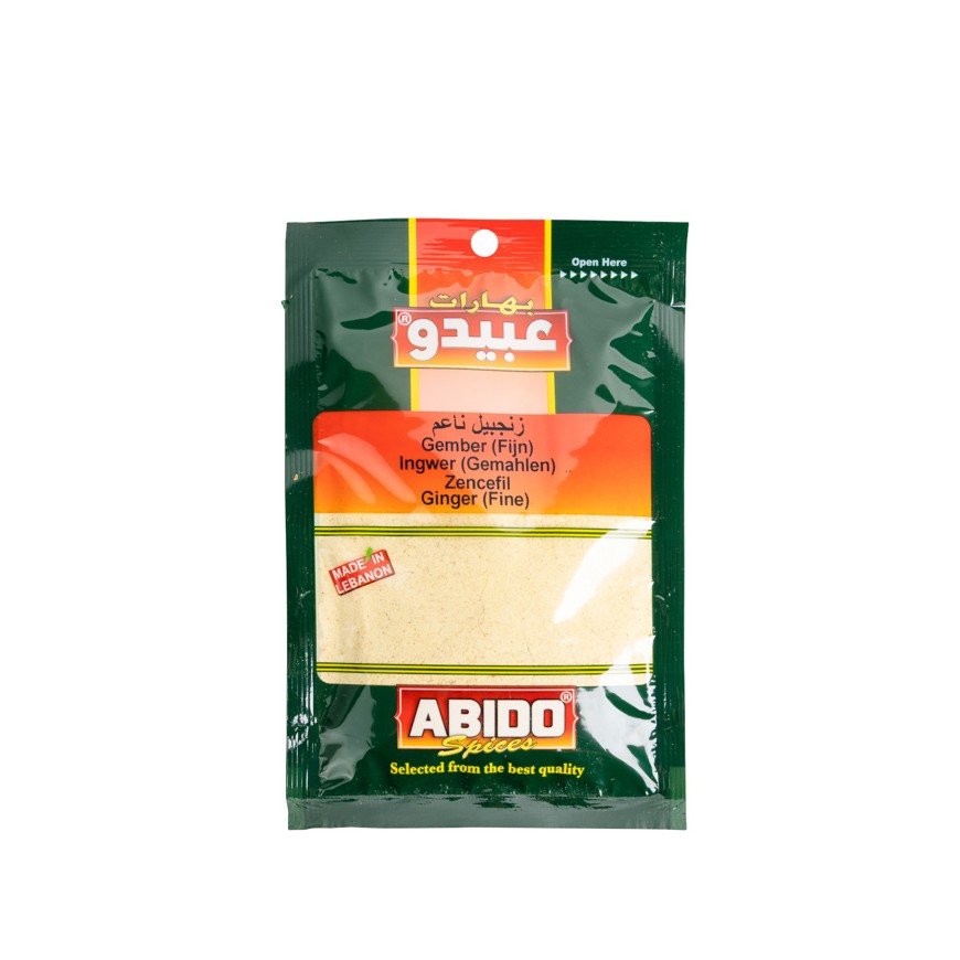 بهارات عبيدو زنجبيل ناعم 10X50 Gr